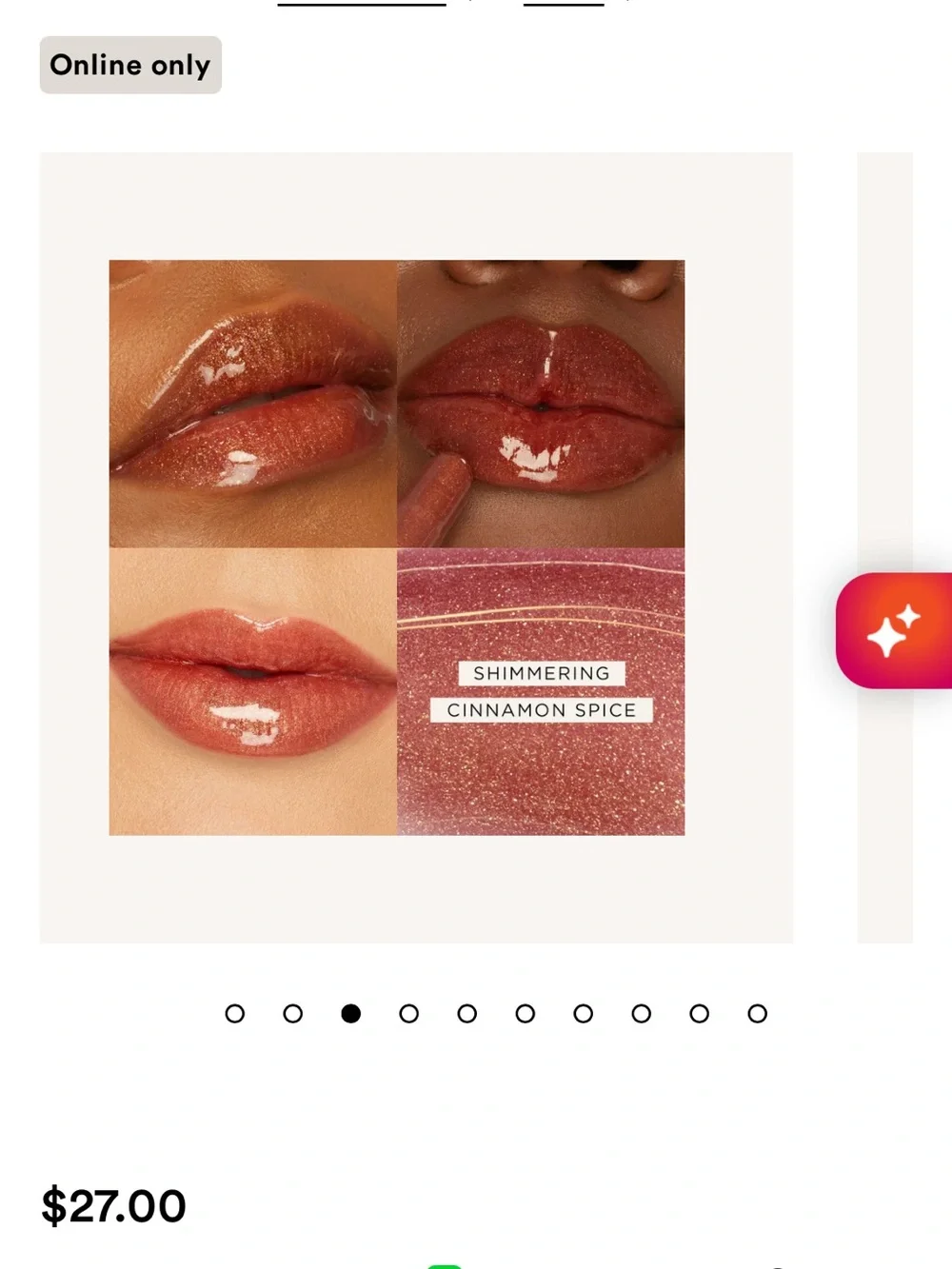 tarte Maracuja Juicy Lip Vinyl — Rose Bronze Shine